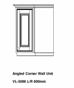 ANGLED KITCHEN WALL UNIT